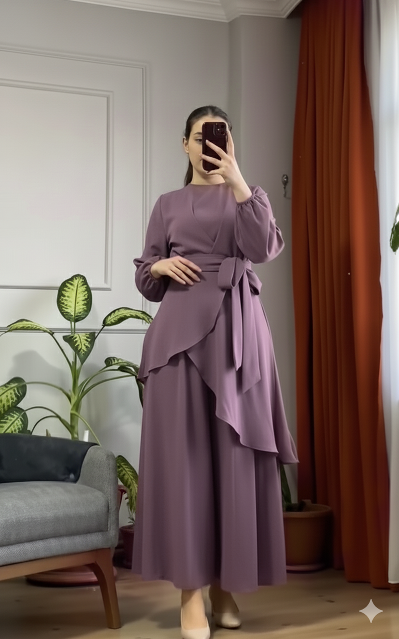 Robe Nasma 2025 | فستان من قطعتين
