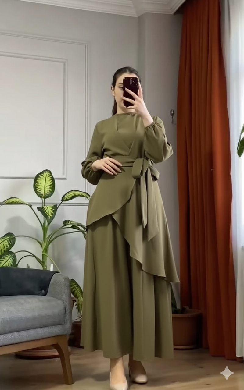Robe Nasma 2025 | فستان من قطعتين