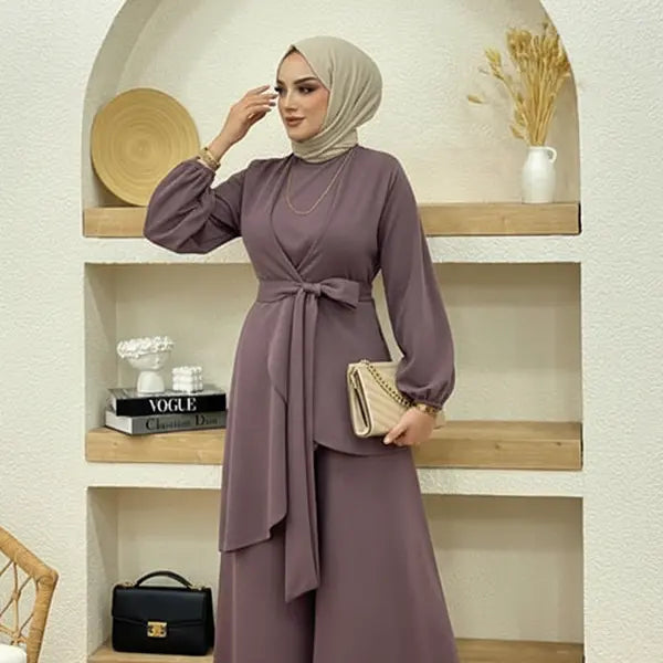 Robe Nasma 2025 | فستان من قطعتين