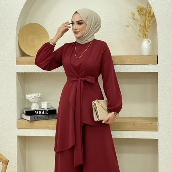 Robe Nasma 2025 | فستان من قطعتين